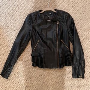 Women's Leather Jacket | Forever21 | Size: S | Black
